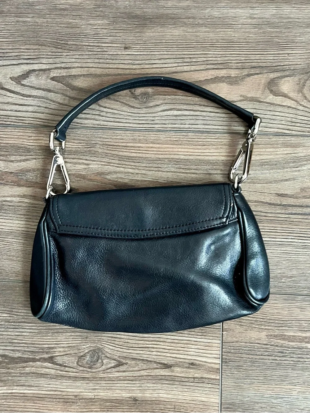 Express Black Leather Women's Bag
